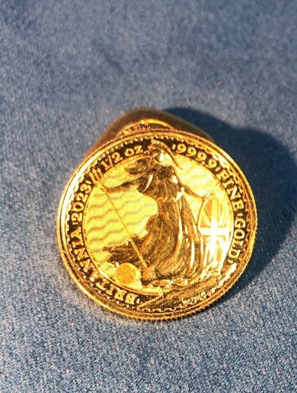 1/2oz Britannia Gold Coin 9999 Gold